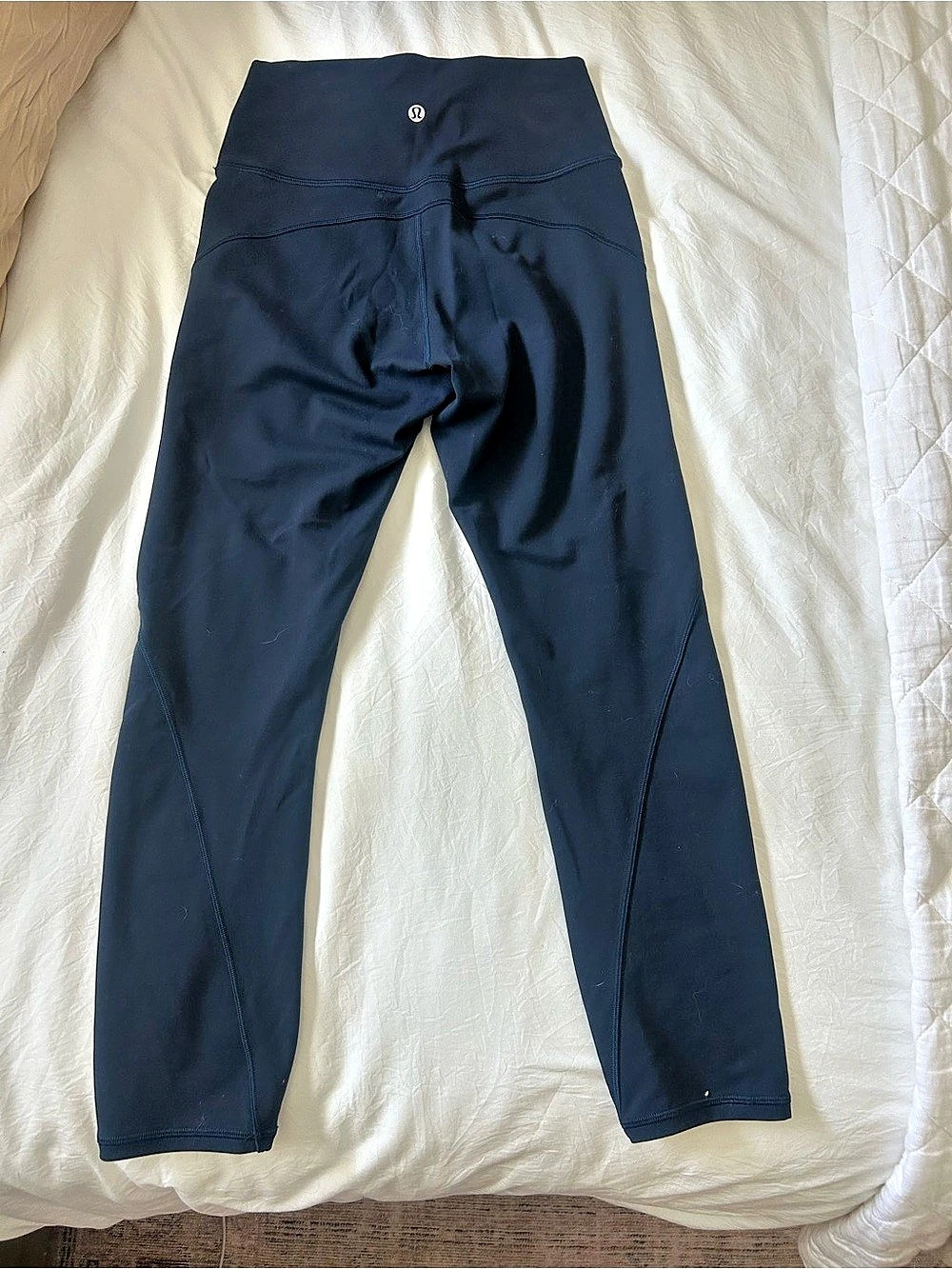 lululemon In Movement Crop 23" Leggings navy Blue Size 6